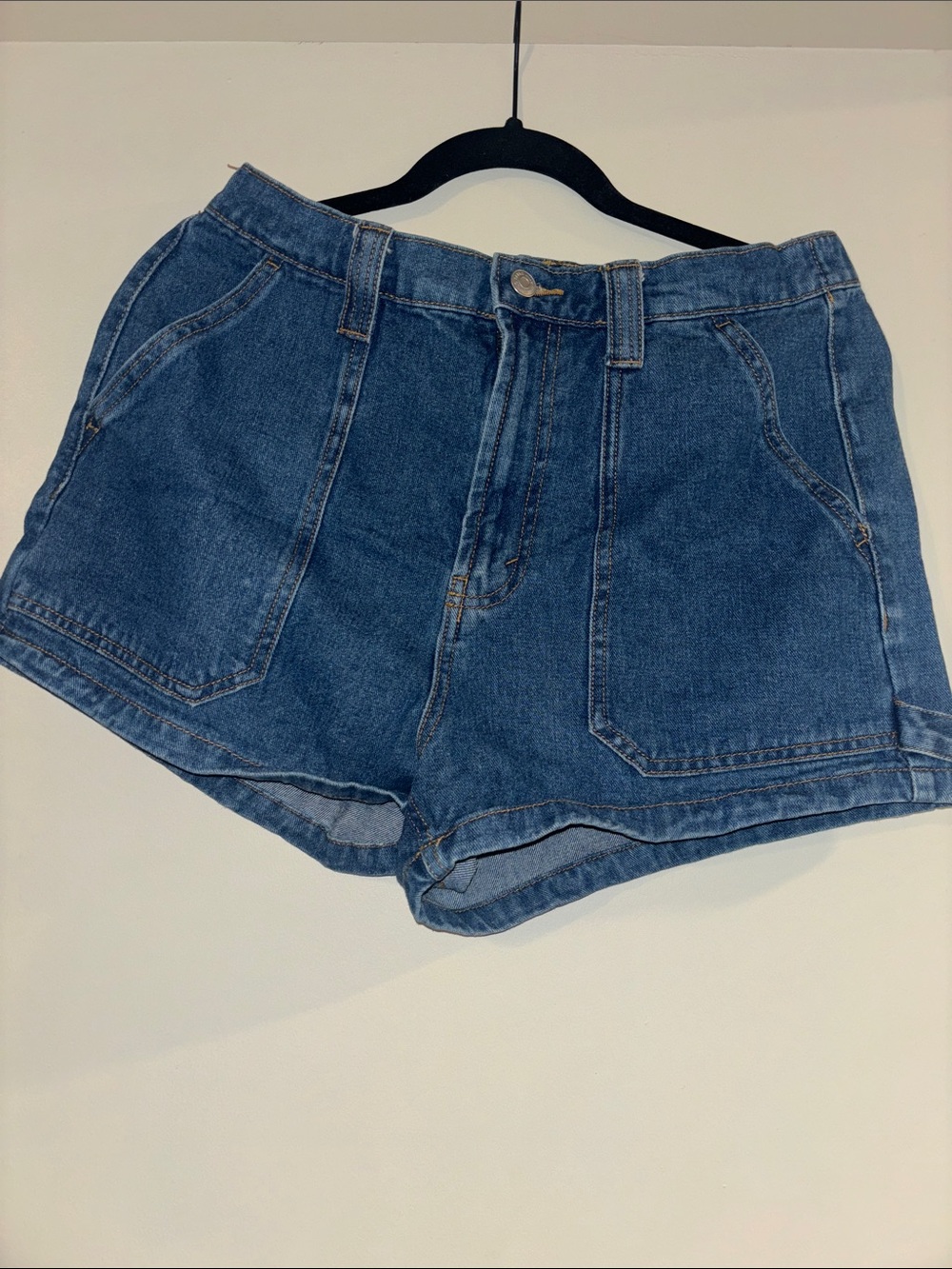wild fable Blue Denim High-Rise Jean Shorts
